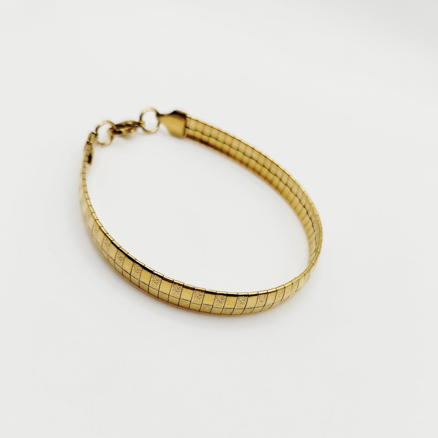 HZMAN STAINLESS STEEL OMEGA BRACELET