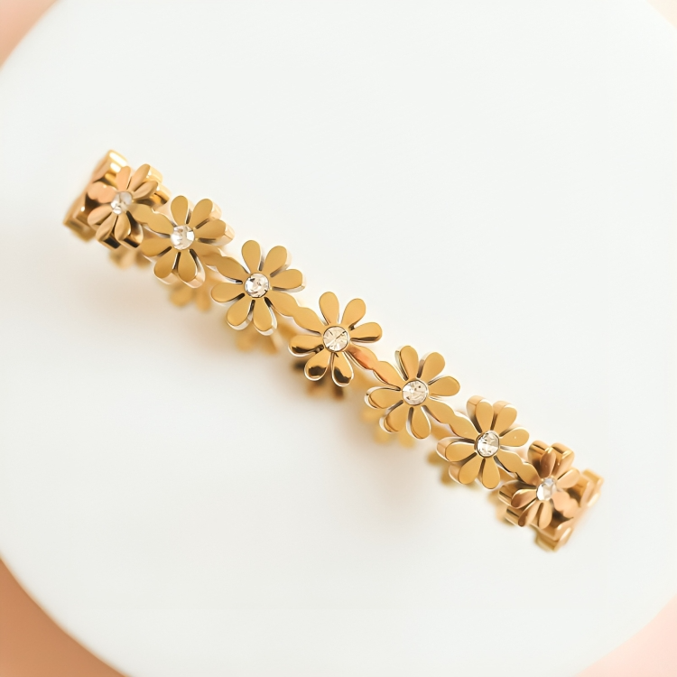 Daisy Flower Bangle