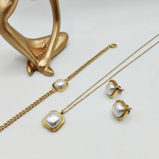 WHITE PEARL PREMIUM SET