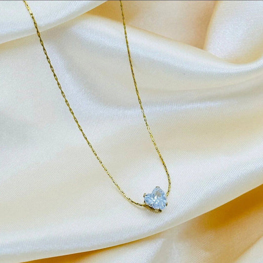 DIAMOND HEART NECKLACE