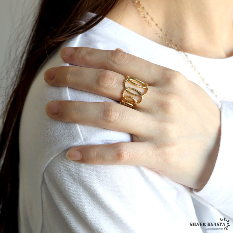 Stainless Steel Bangle Bracelets With Ring