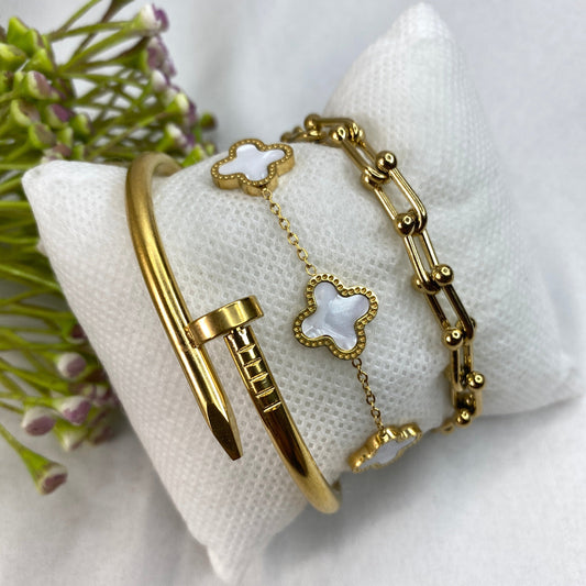 AURORA ELEGANCE SET STUNNING BRACELETS & BANGLES