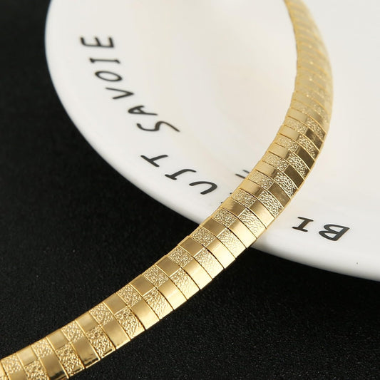 HZMAN STAINLESS STEEL OMEGA BRACELET