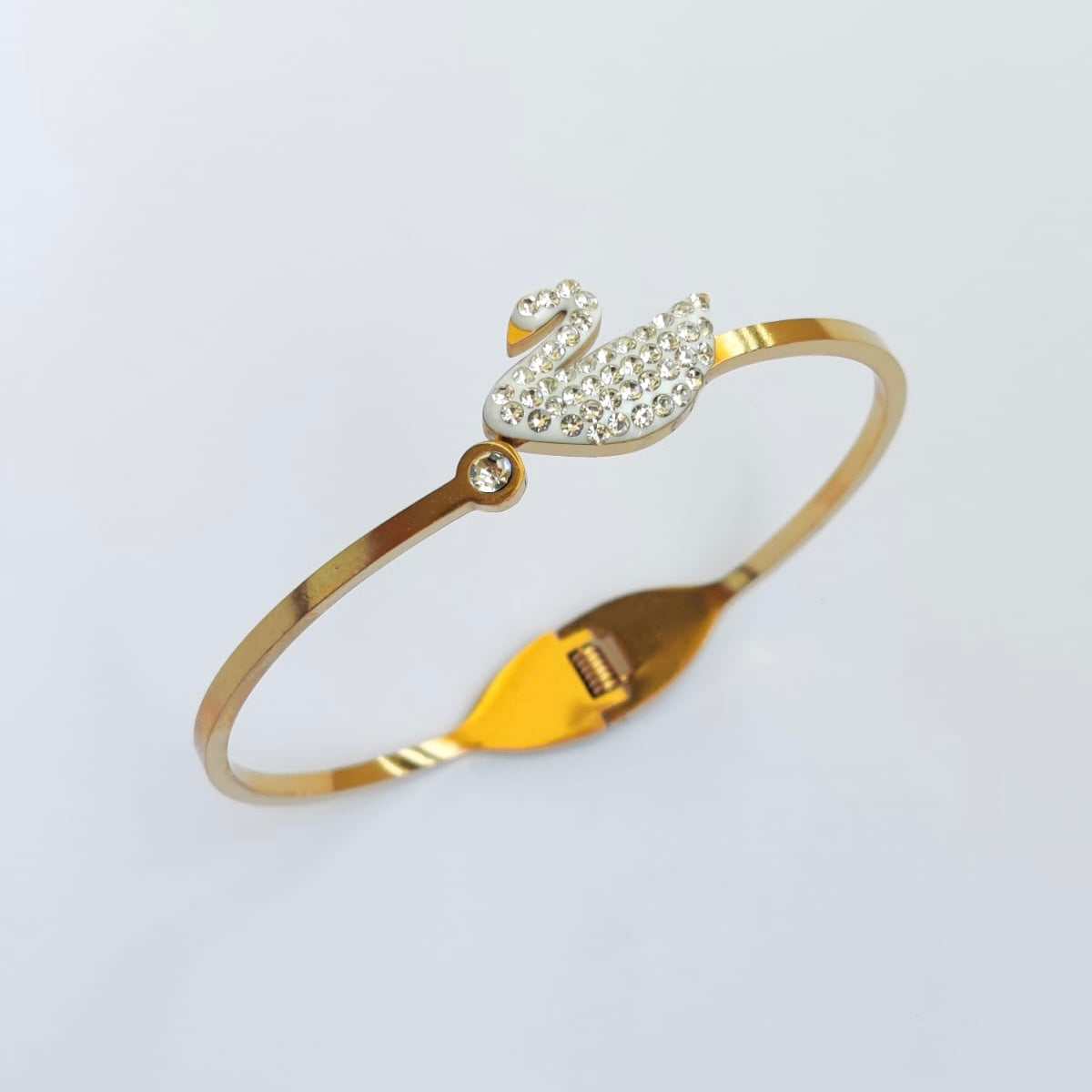 White Swan Bangle