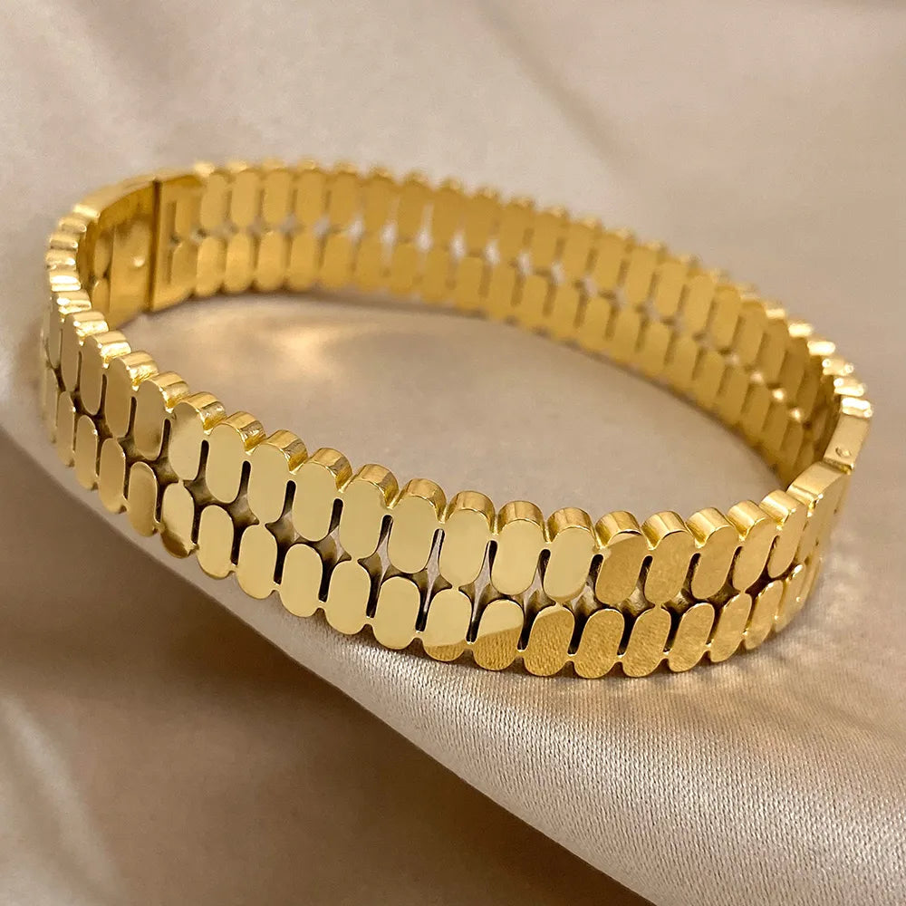 Deal Of 3 Daily Wear Stainless Steel Premium Bangles