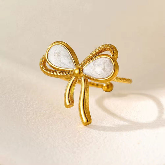 Dainty Bow ring