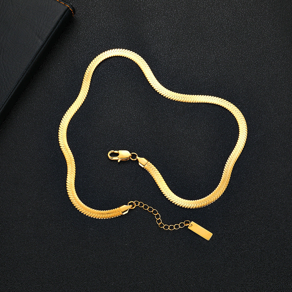 Snake Anklet + Bracelet Pack Of Two