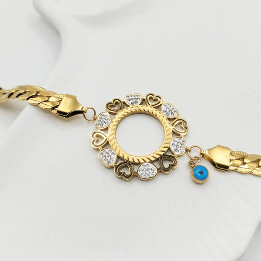 Stainless Steel Elegant Style Bracelet