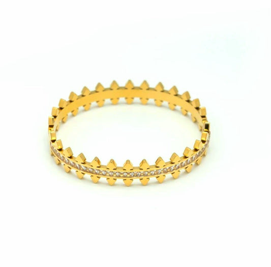 Spiked Cuff Imported Bangle