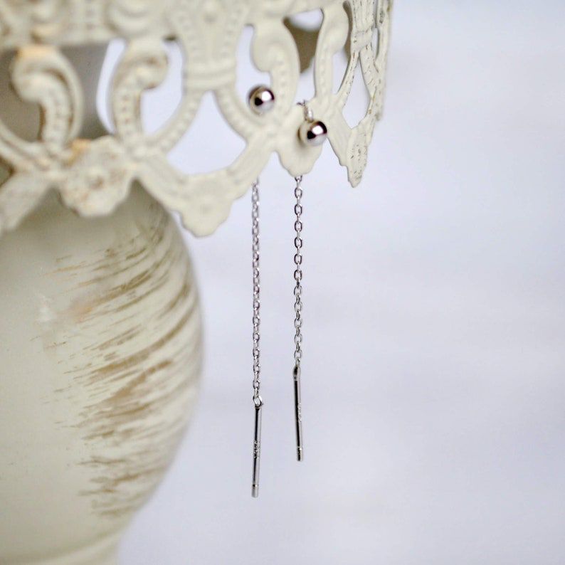 Gold Ball Drop Earrings