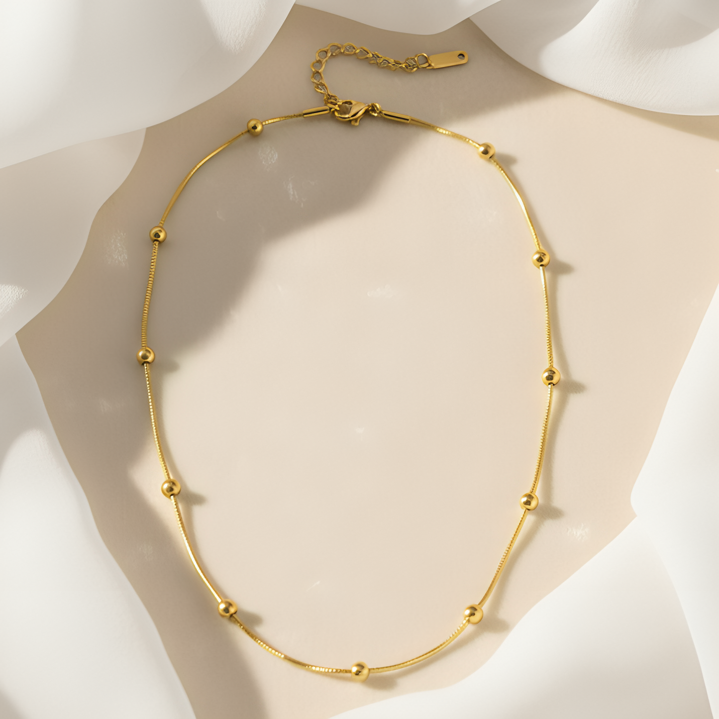 Beaded Chain Necklace