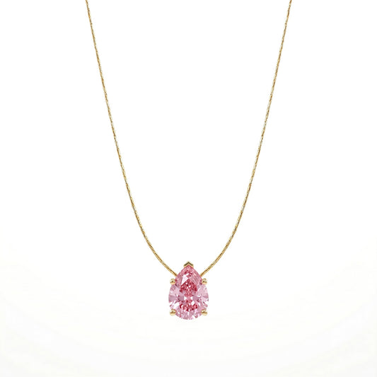 Pear-Cut Diamond Pendant