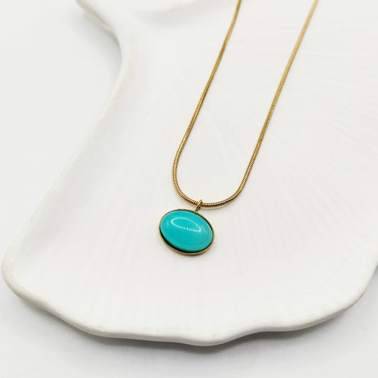 Blue stone Necklace