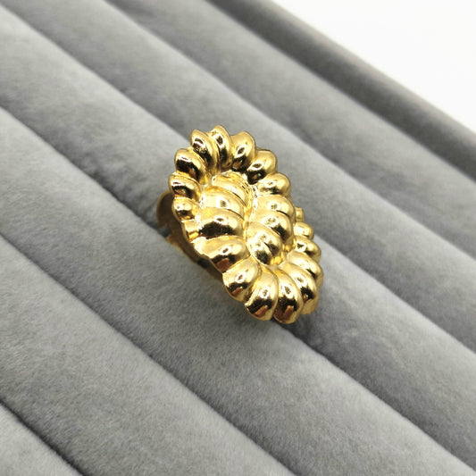 Stainless Steel Ring Gold Color