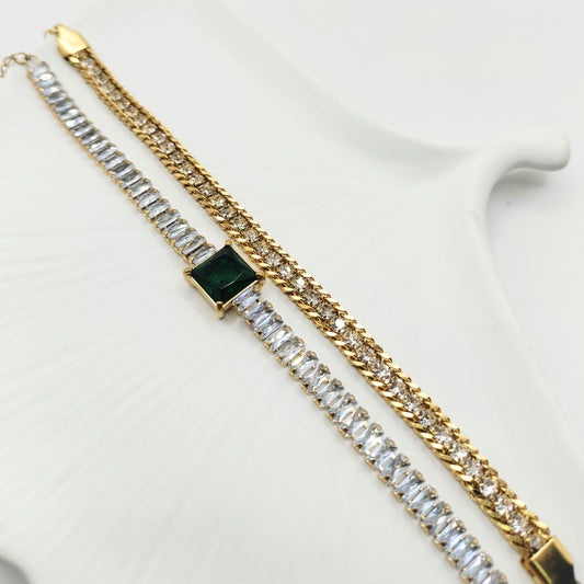 Deal Set 2 Premium Stainless Steel Bracelets