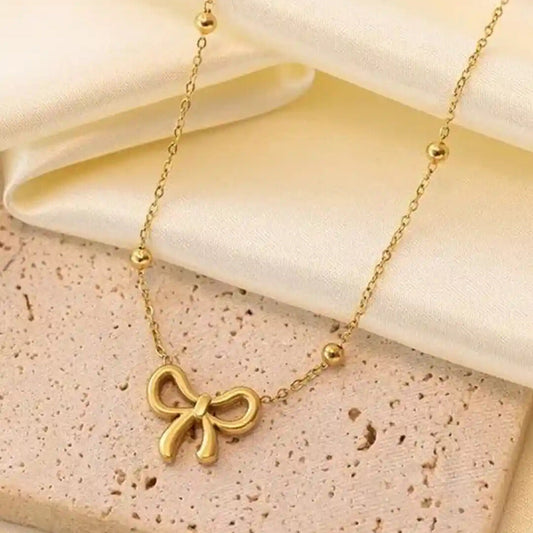 BOW NECKLACE
