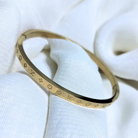 Roman Numerals Bangles stainless steel