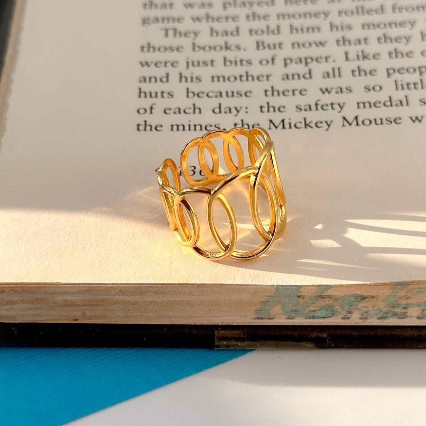 Stainless steel Adjustable Ring