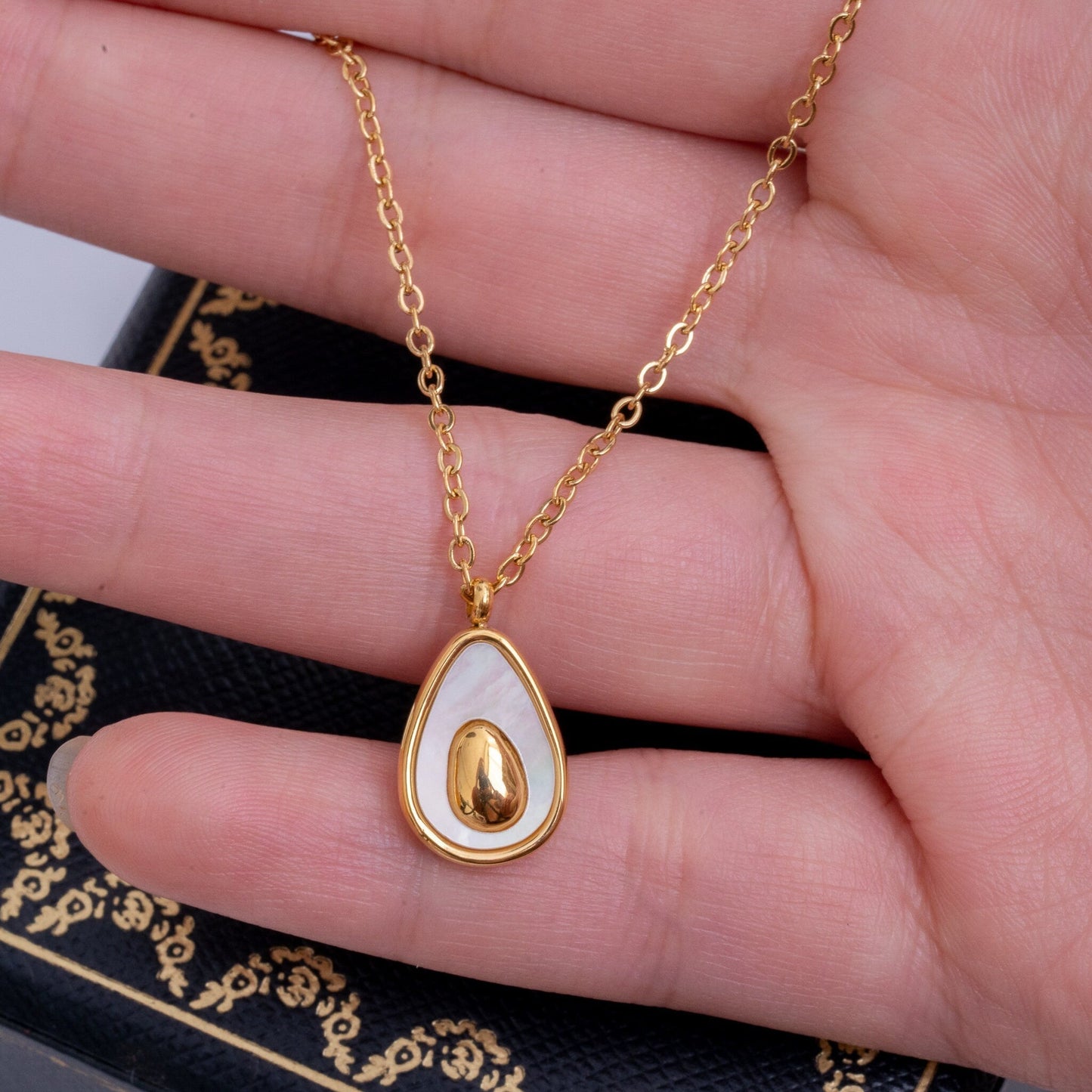 Avocado Charm Necklace