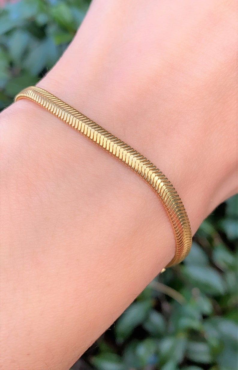 Snake Anklet + Bracelet Pack Of Two