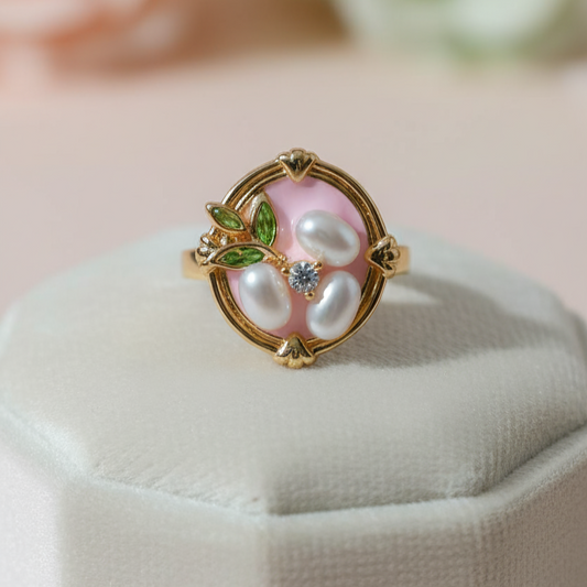 BLOSSOM PEARL RING