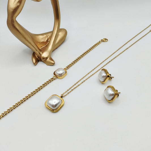 WHITE PEARL PREMIUM SET