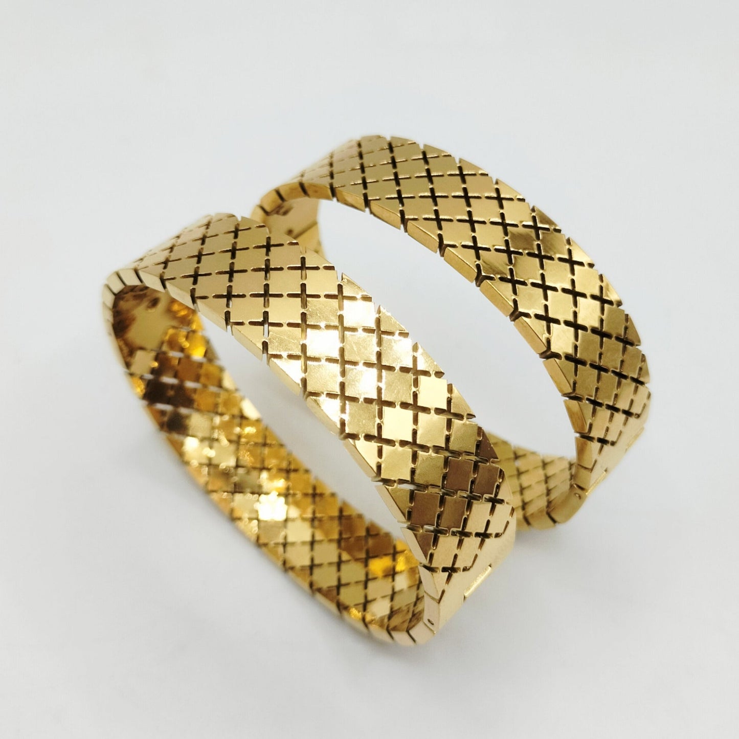 SET OF 2 PREMIUM SPARKLE BANGLES