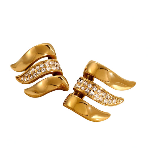 Vintage Angel Wings Earrings