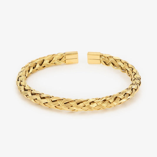 Milas Twisted Adjustable Bangle