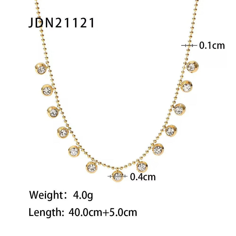 Dewdrop Necklace - Stainless Steel