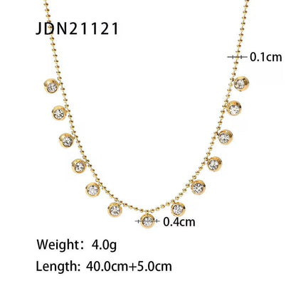 Dewdrop Necklace - Stainless Steel