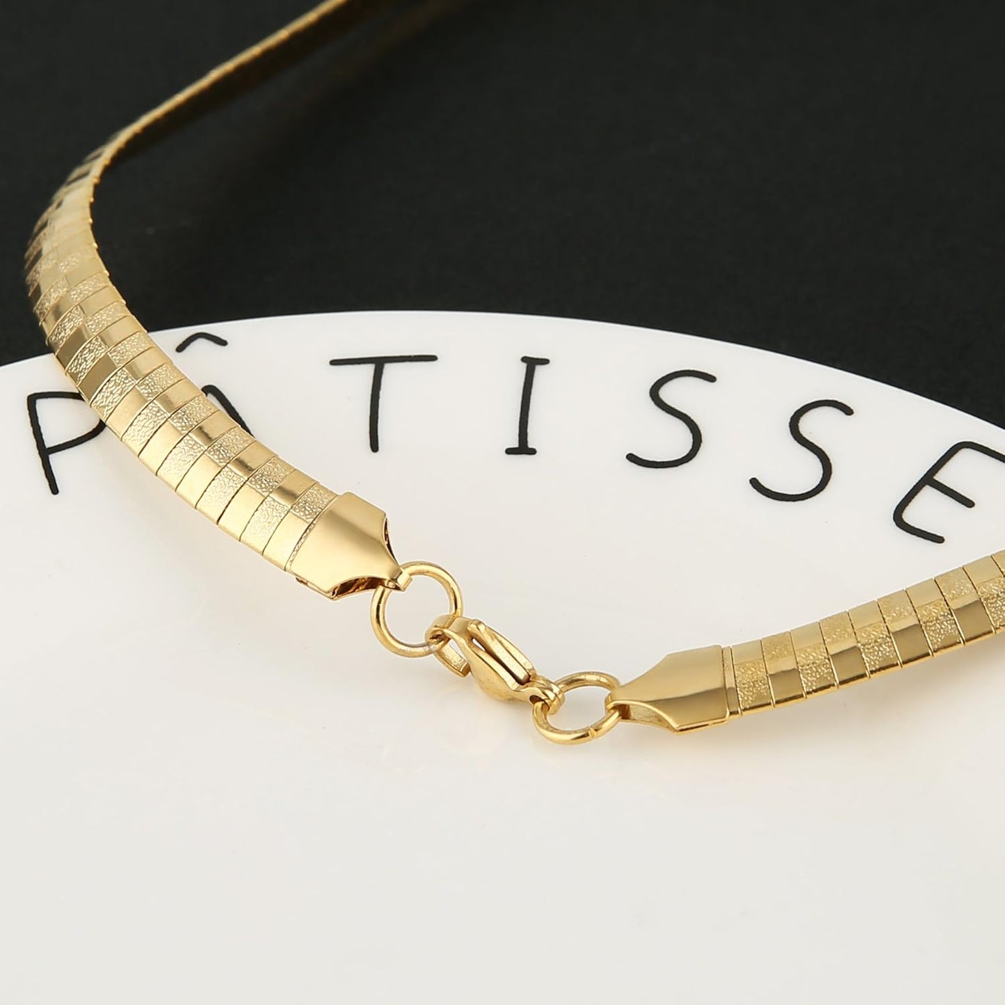 HZMAN STAINLESS STEEL OMEGA BRACELET
