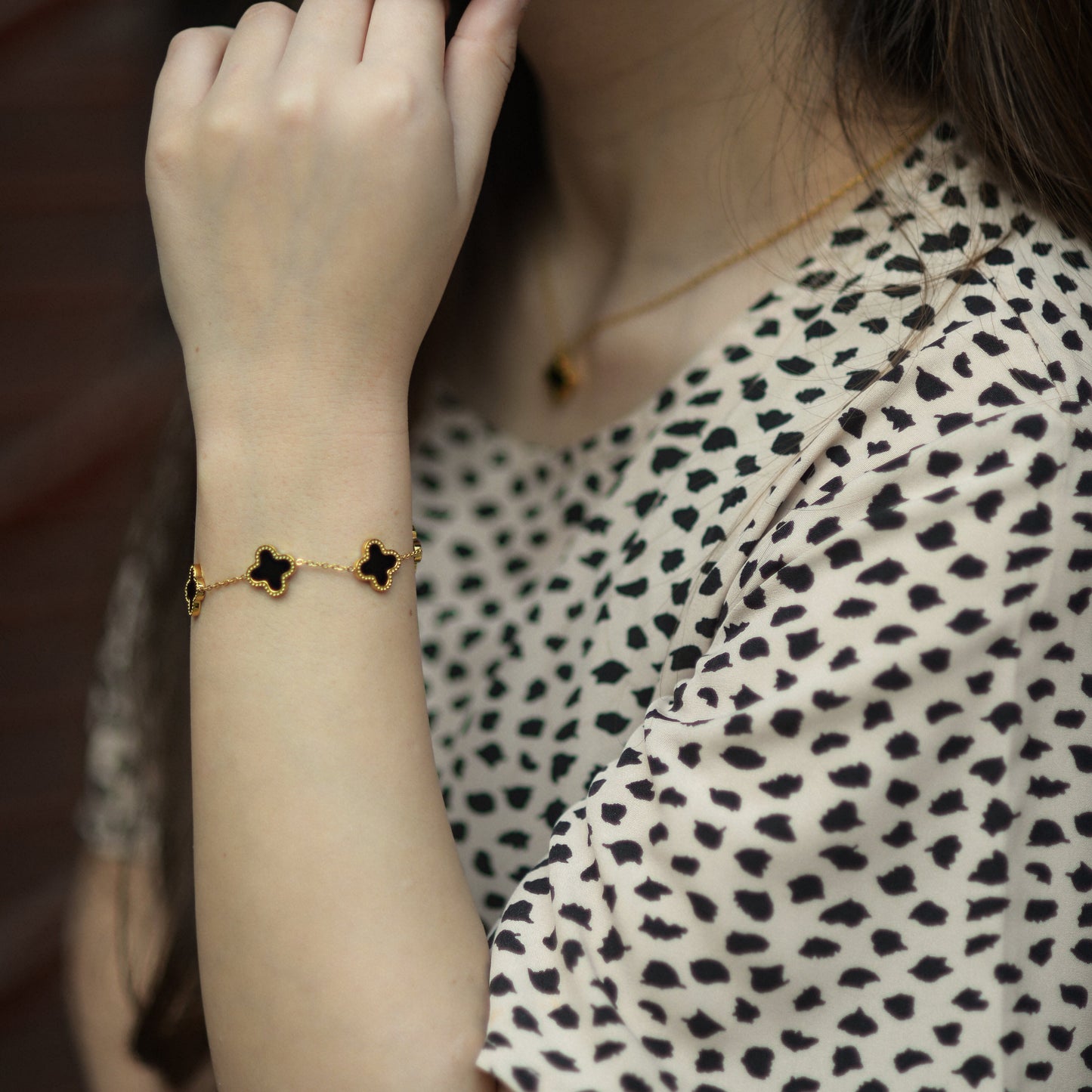 Golden Fleur Bracelet