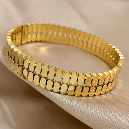 Deal Of 3 Daily Wear Stainless Steel Premium Bangles
