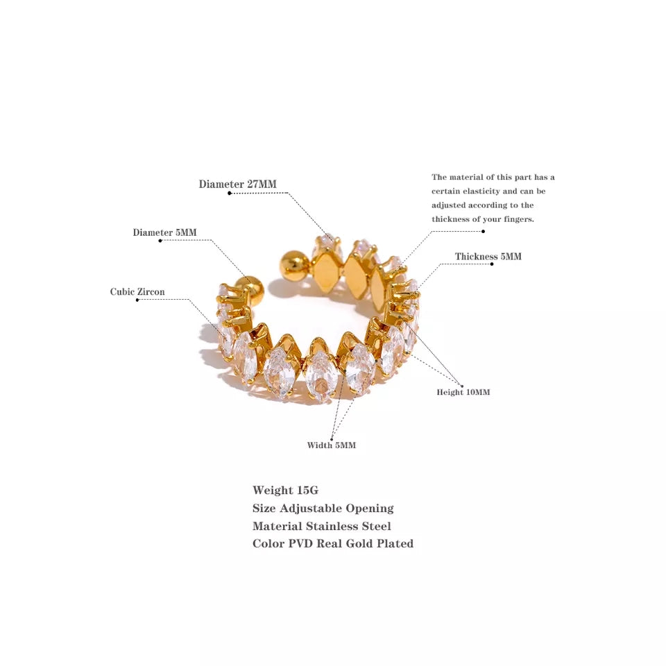 Anastasia Ring - Adjustable