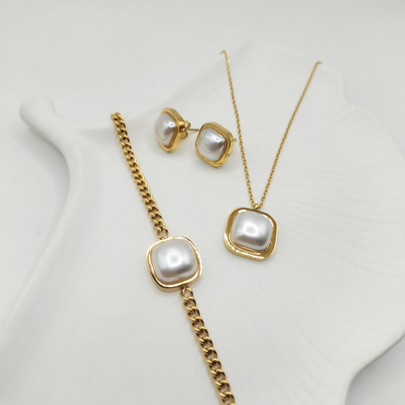 WHITE PEARL PREMIUM SET