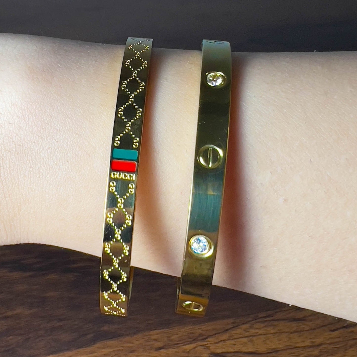 Deal Set 2 Premium Stainless Steel Bangles*
