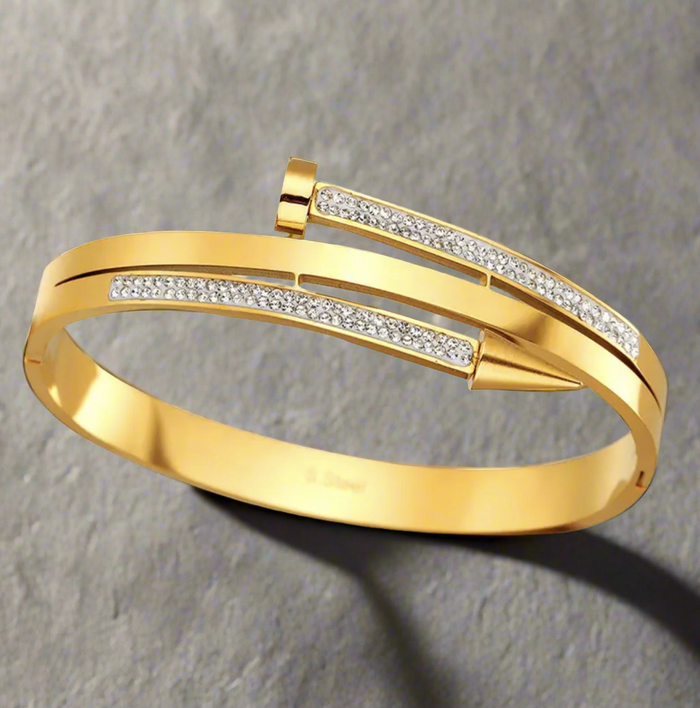 Diamond NAIL  BANGLE & RING