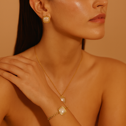 WHITE PEARL PREMIUM SET