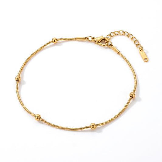 Beaded Chain Anklet