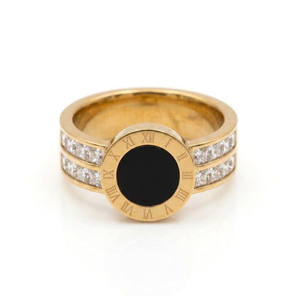 BLACK STONE RING
