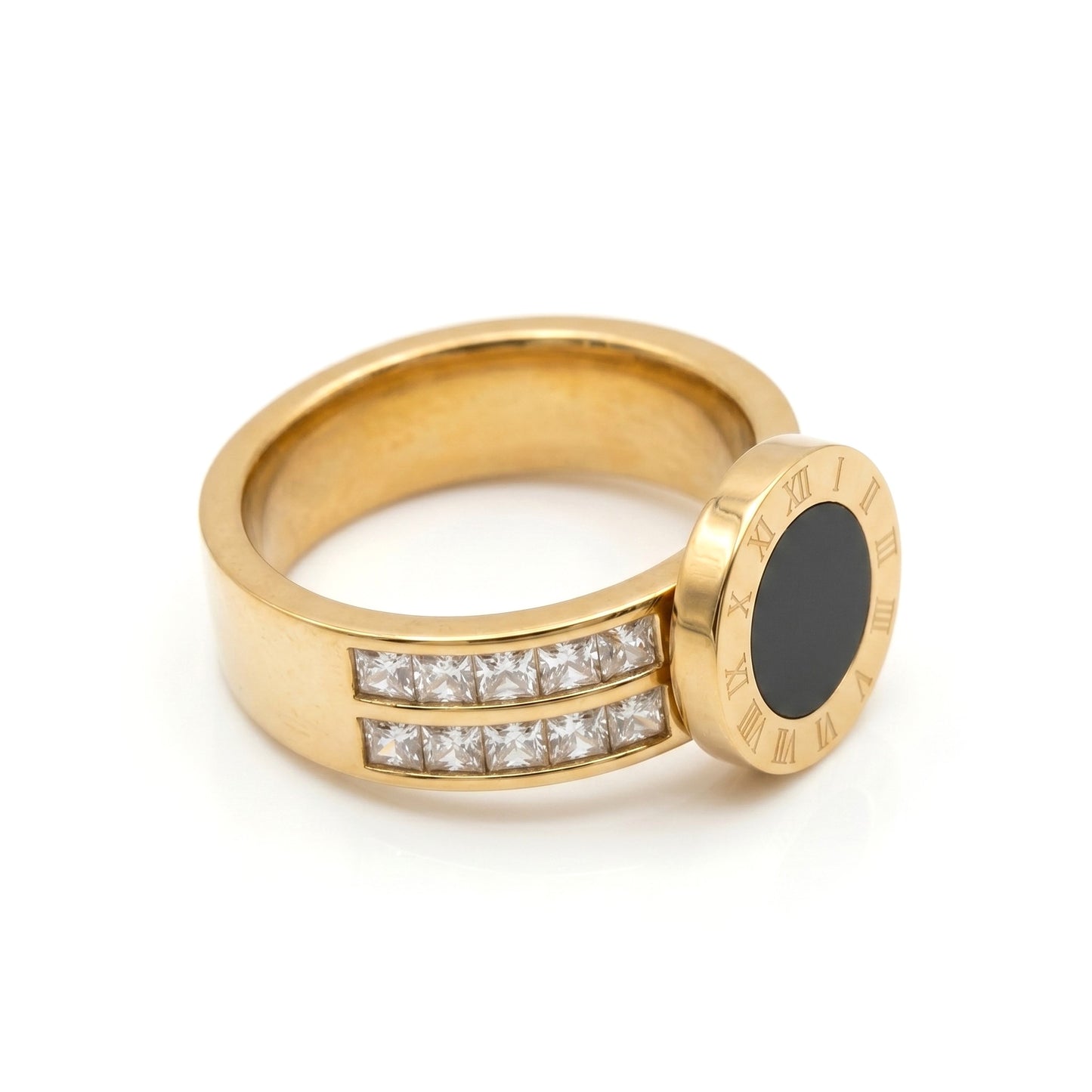 BLACK STONE RING