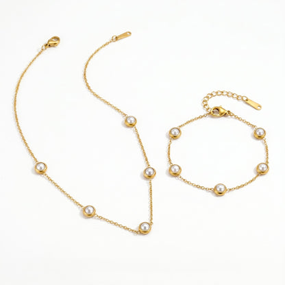 Tiny Pearl Orbit Combo Set