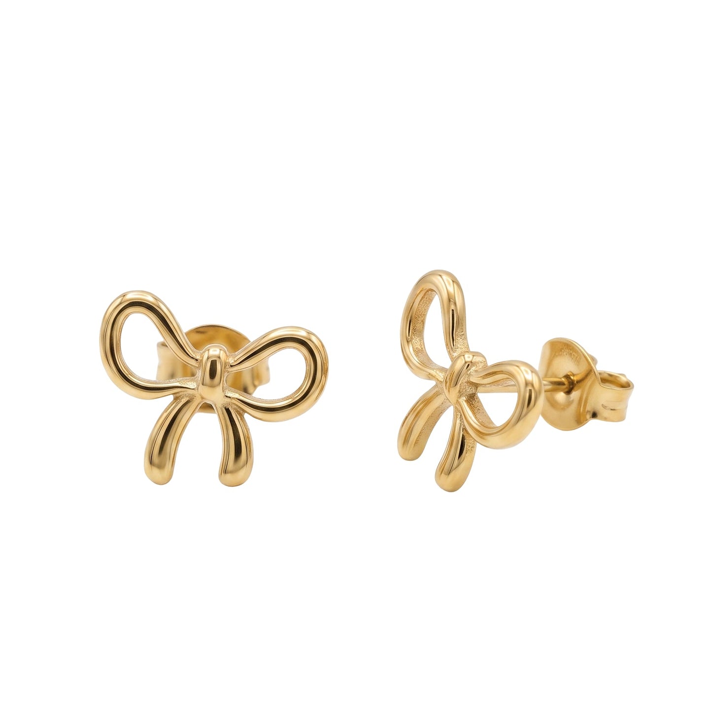 BOW STUD EARRINGS