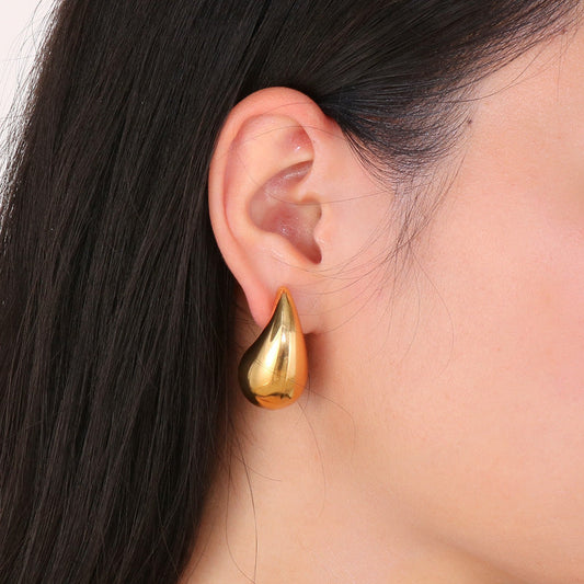 TEAR DROP PUNK HOOPS