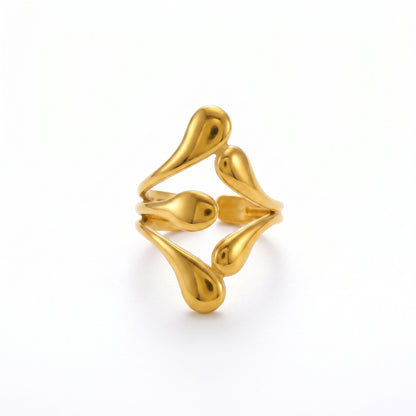 Ethereal Drop Ring - Adjustable