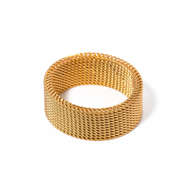 Comfortable Mesh Wave RING
