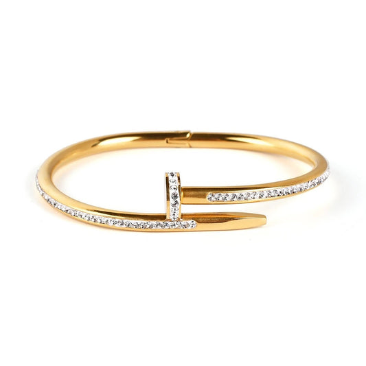 Diamond Nail Bangle