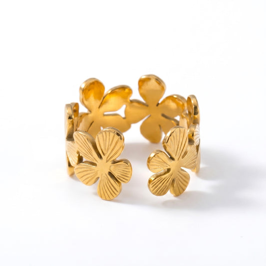 Blossom Wreath Ring - Adjustable