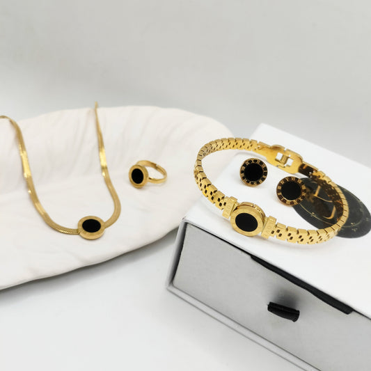 Stainless Steel Circle Of Elegance complete Set